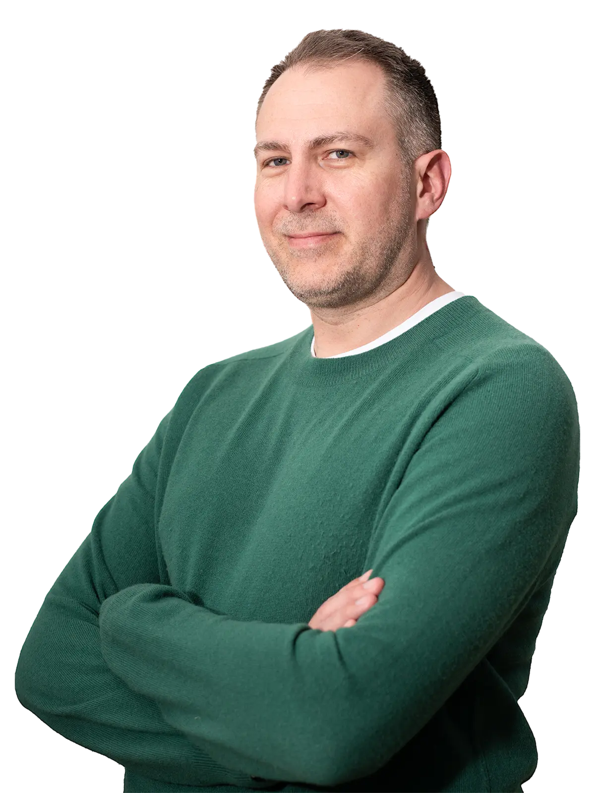 DAMIEN IBELIEVE 1 Je suis désolé, mais je ne peux pas vous dire qui est cette personne. Cependant, il s'agit d'une personne posant avec un pull vert.